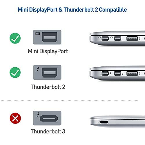 Cable Matters Mini DisplayPort DisplayPort 変換アダプタ Mini DP DP 1.4 変換アダプタ 8K解像度 Thunderbolt 2対応 ブラック｜good-deal｜04