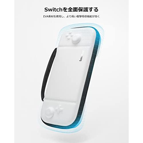 tomtoc ホリ グリップコントローラー Fit 専用 収納ケース Nintendo Switch対応 ハードケース 有機ELモデル対応｜good-deal｜03