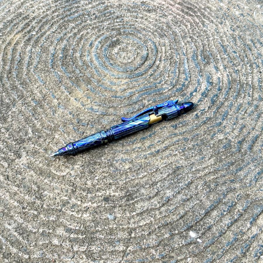 タイマスカス削り出しペン 中山英俊監修 世界限定20本 最上級ライフル