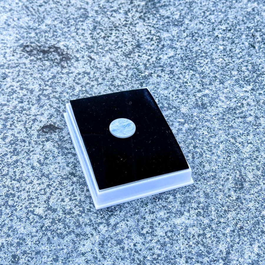 糸魚川翡翠＞希少ラベンダー翡翠 コイン型ルース : グッドリッチ