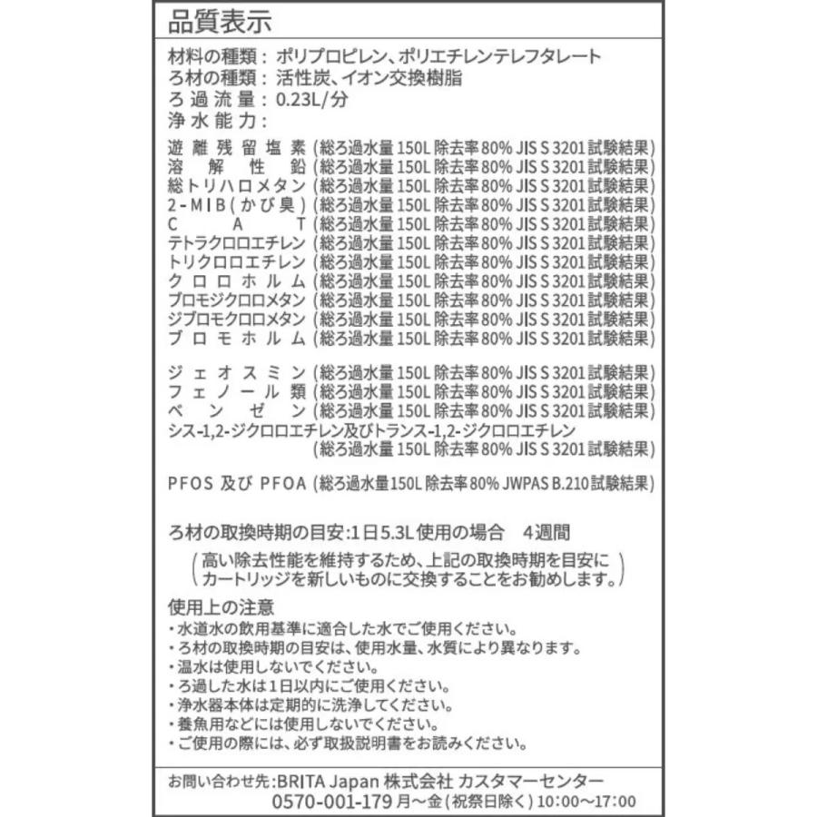 【16個入り】[BRITA]ブリタ マクストラプロ ピュアパフォーマンス交換用フィルター 8個入り×２箱(カートリッジ 浄水フィルター)日本正規品｜good-eight｜05