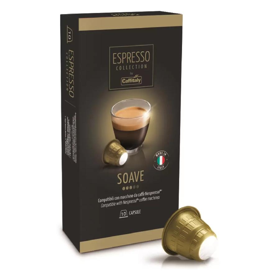 カフィタリー ネスプレッソ互換カプセル SOAVE 100杯分 100カプセル入 100個　Caffitaly Soave 100 Capsules For Nespresso｜good-eight｜02