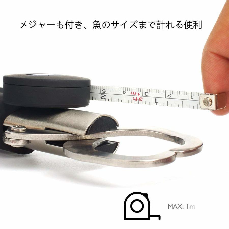 フィッシュグリップ 卓抜 キャッチャー メジャー ボガクリップ 魚掴み 