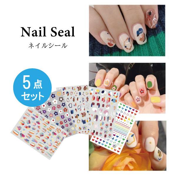 ネイルシール 手用 5枚 ネイルステッカー ネイルデザイン ネイルアート 花 可愛い 韓国 Ras 1430 Good Item 通販 Yahoo ショッピング