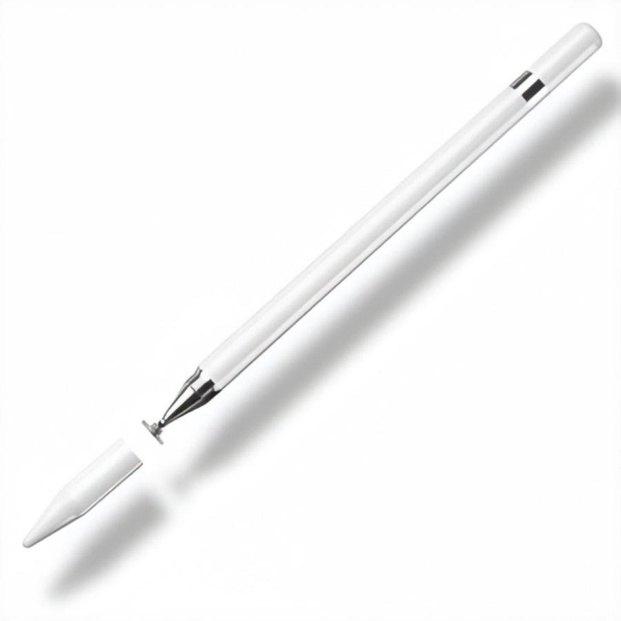 タッチペン ボールペン兼用 シンプルホワイトPencil スマホ 最大95%OFFクーポン 売り切れ必至！ 1本 タブレット対応