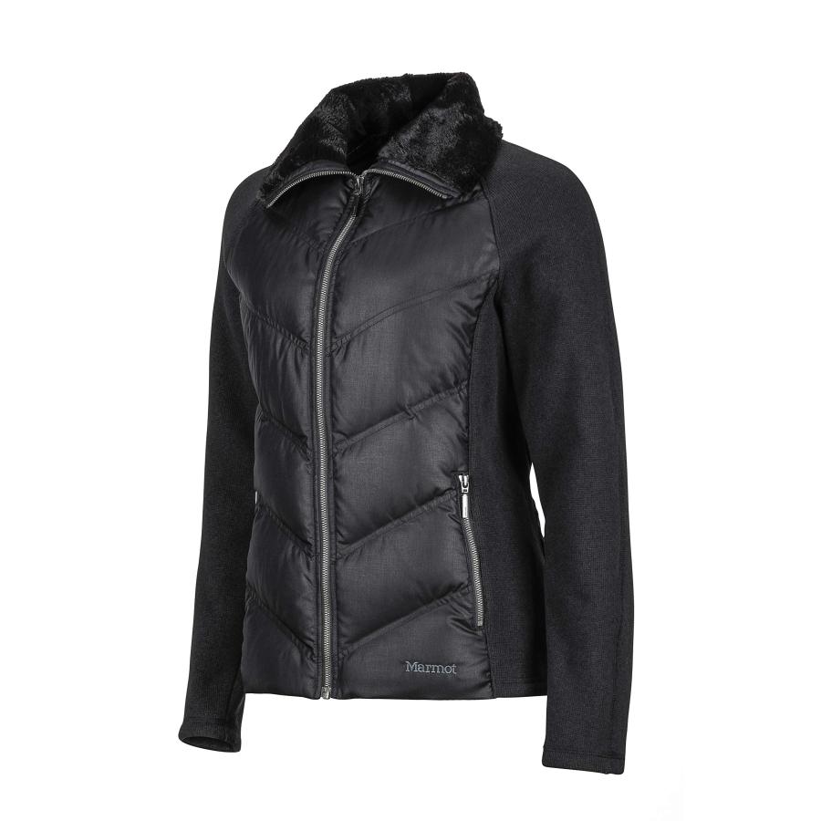 【並行輸入品】MarmotレディースThea Jacket Marmot Women's Thea Jacket, Black, X Smallの画像