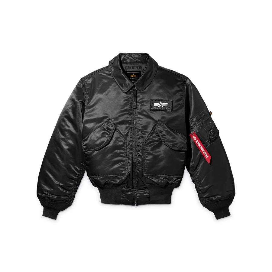 CWU-45p USA製BLACK Lsize Alpha Black CWU-45P Flight Jacket- US Wings, Inc.