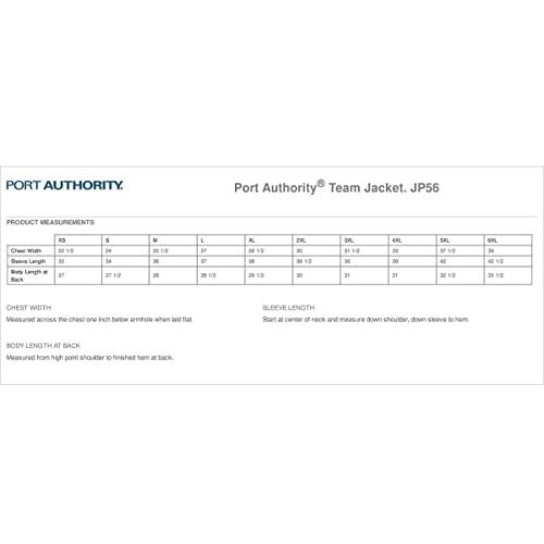 楽天市場店 Port Authorityチームジャケット(jp56?)で使用可能な6色 US サイズ: 4L Port Authority T 並行輸入品