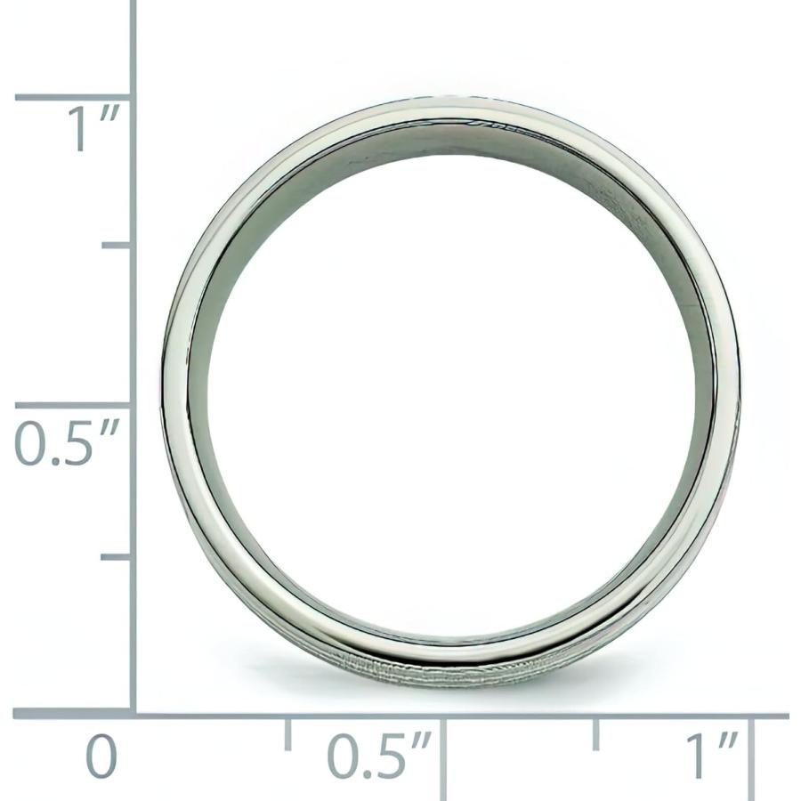 【並行輸入品】チタン14Kゴールド 8mm メンズ 結婚指輪 サイズ9.5の画像