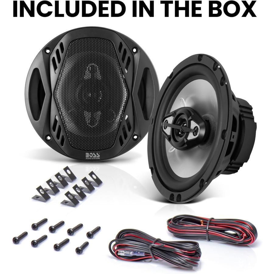 並行輸入品】6.5インチ 400W 4WAYスピーカー NX654 BOSS AUDIO 