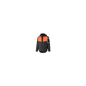 【並行輸入品】Helly Hansen Work Wear メンズ ウエストコーストジャケット ブラック/ダークオレンジ XXL Helly Hの画像