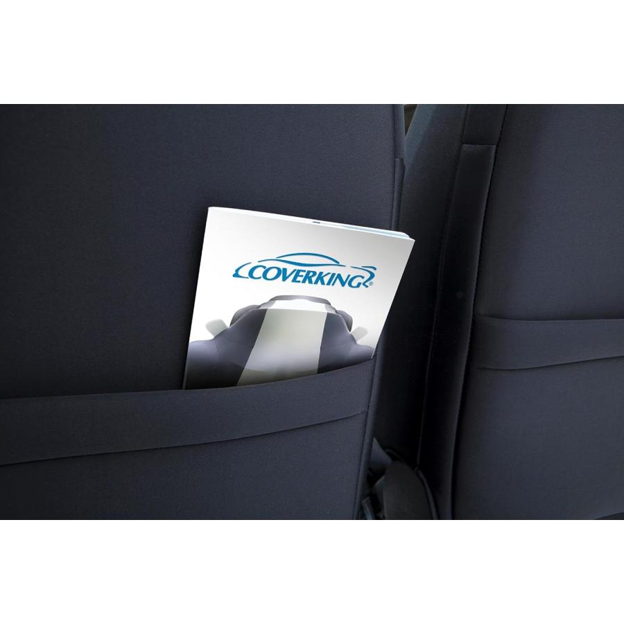 【並行輸入品】Coverking Custom Fit Rear Bench Seat Cover for Select Chevrolet Camaの画像