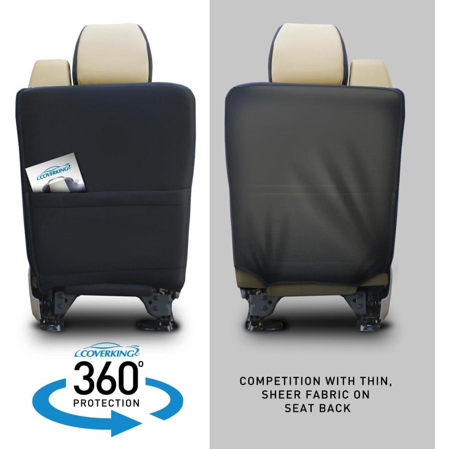 【並行輸入品】Coverking Custom Fit Rear Bench Seat Cover for Select Chevrolet Camaの画像