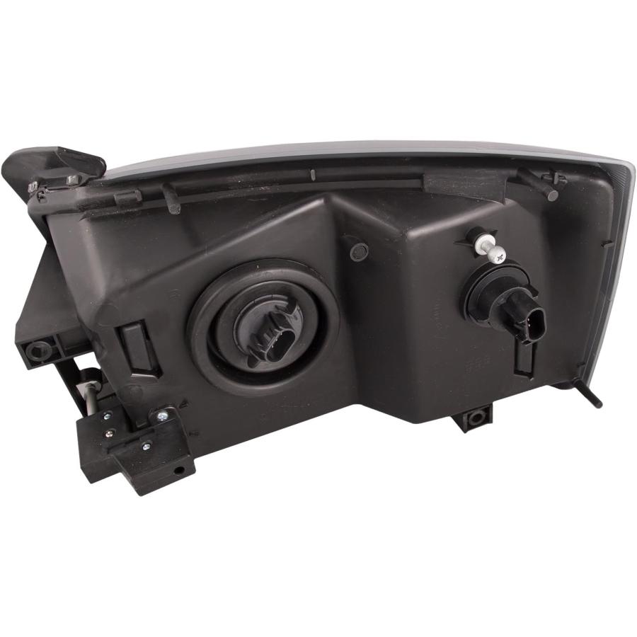 【並行輸入品】HEADLIGHTSDEPOT クロムハウジング ハロゲンヘッドライト Dodge Dakota 2005対応 左運転席側ヘッドランプ付の画像