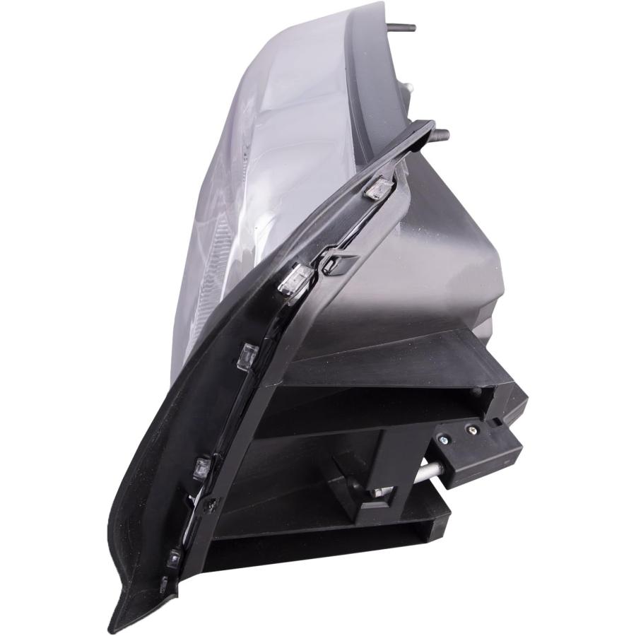 【並行輸入品】HEADLIGHTSDEPOT クロムハウジング ハロゲンヘッドライト Dodge Dakota 2005対応 左運転席側ヘッドランプ付の画像