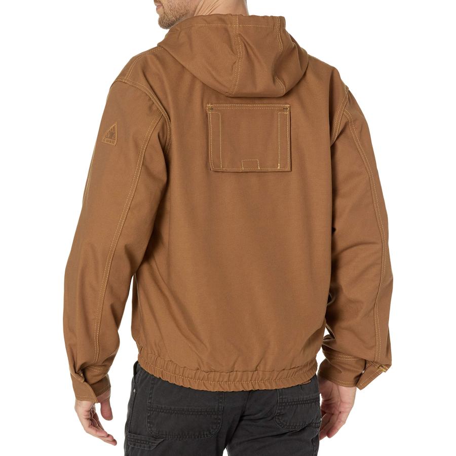 【並行輸入品】Bulwark Flame Resistant 11.5?Ozコットン/ナイロンExcel FR ComforTouchブラウンDの画像