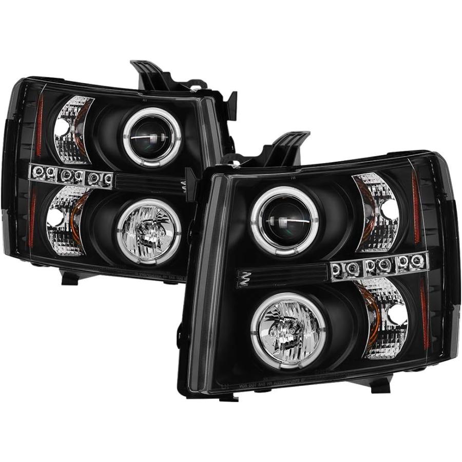 並行輸入品】LEDハローヘッドライト シボレー シルバラード 1500 2500