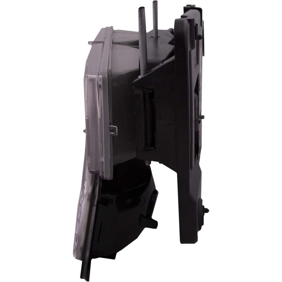 【並行輸入品】HEADLIGHTSDEPOT クロームハウジングハロゲンヘッドライト シボレーGMCブレイザー シルバラードC/K 1500 2500_3