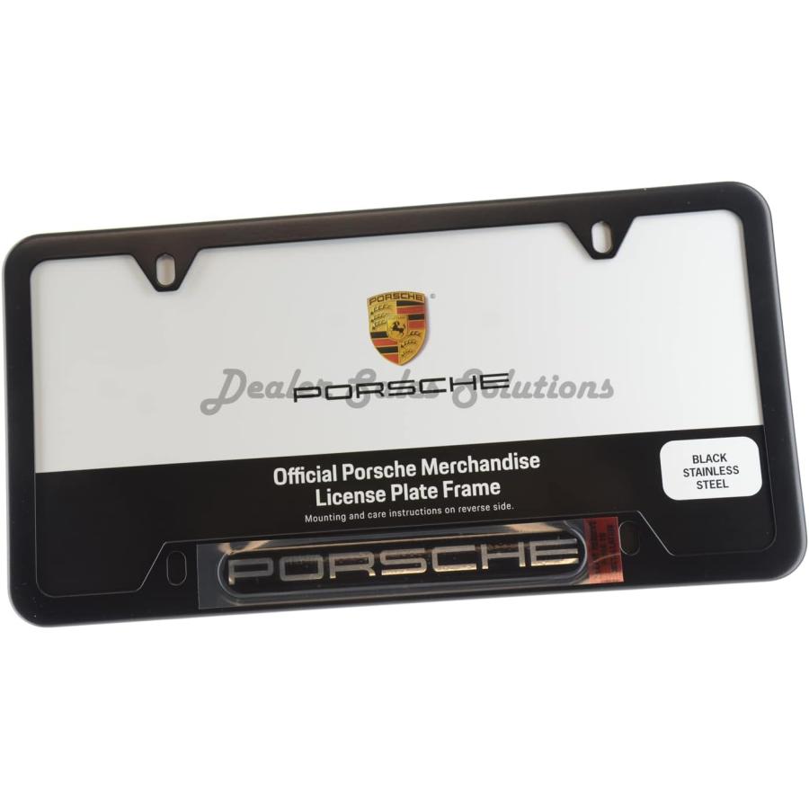 並行輸入品】純正ポルシェOEMステンレススチールネームプレート 