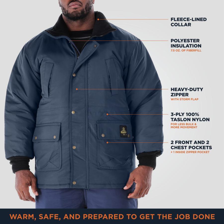 【並行輸入品】RefrigiWear ChillBreaker Men’s Lightweight Parka Coat, 0°F ( 18°の画像