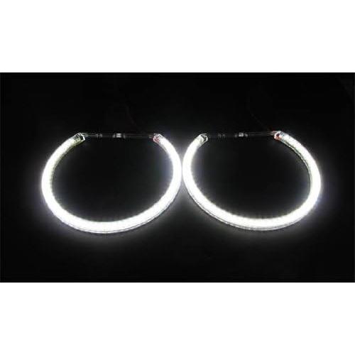 【並行輸入品】iJDMTOY 7000K Xenon White 284-SMD LED Angel Eyes Halo Ring Lighting_3