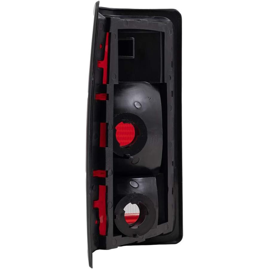 【並行輸入品】AutoandArt 交換用セット 運転席と助手席用テールライト ブラックベゼル付き 1981-1993 ピックアップトラック 5507_3