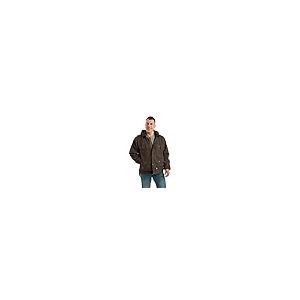 【並行輸入品】Berne Men's Heartland Washed Duck Zip Off Hooded Work Coat, X Laの画像