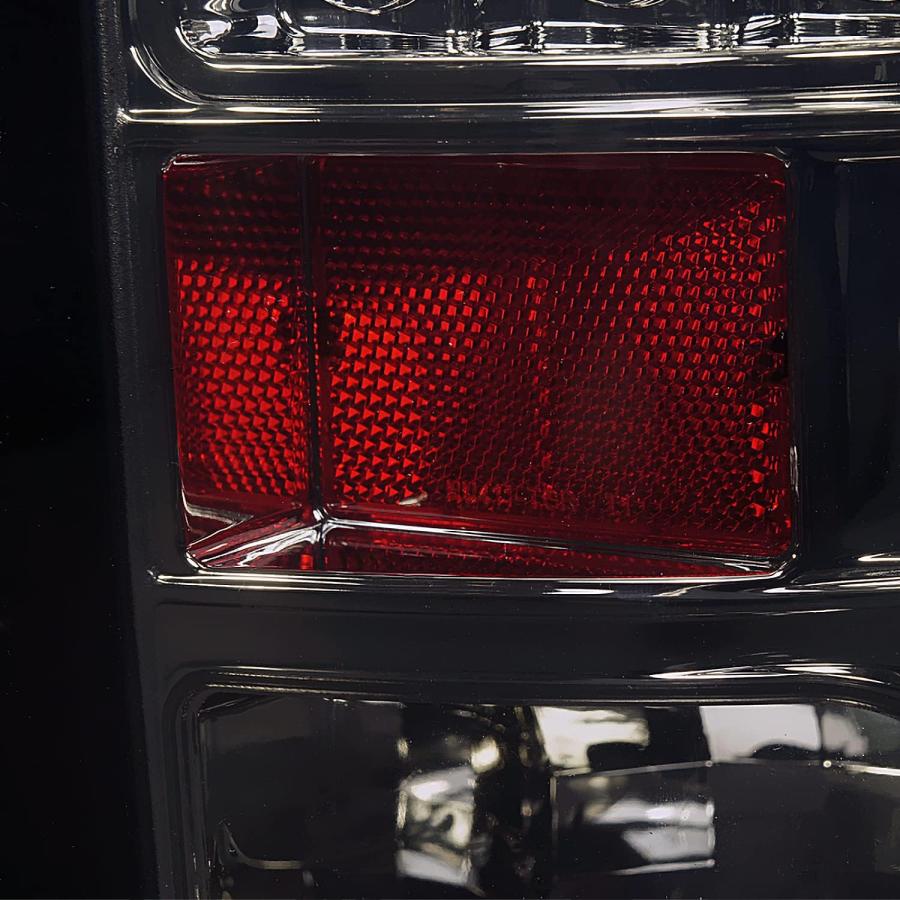 【並行輸入品】Spec-D チューニングスモークレンズ LEDテールライト 2009-2018 Dodge Ram 1500 2019-22 Dodg_6