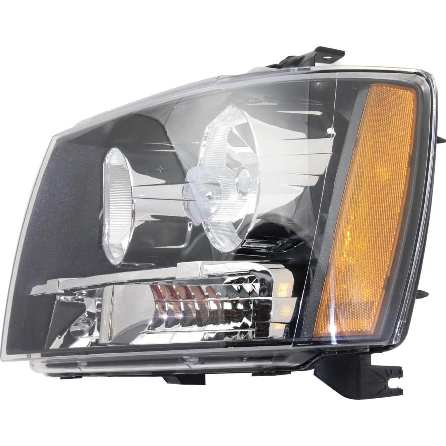 【並行輸入品】ヘッドライトセット 2007-2014 Chevrolet Tahoe 2007-2013 Avalanche 左運転席と右助手席側ハロ_3
