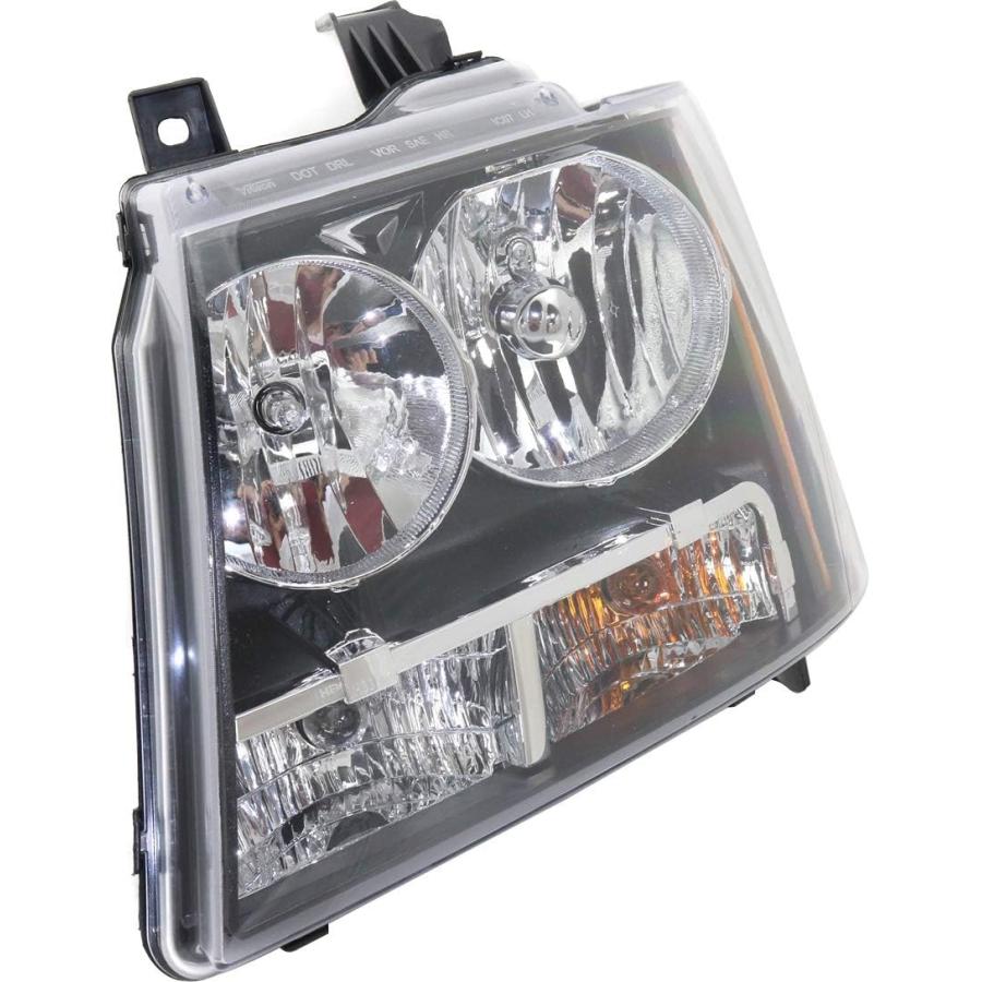 【並行輸入品】ヘッドライトセット 2007-2014 Chevrolet Tahoe 2007-2013 Avalanche 左運転席と右助手席側ハロ_4