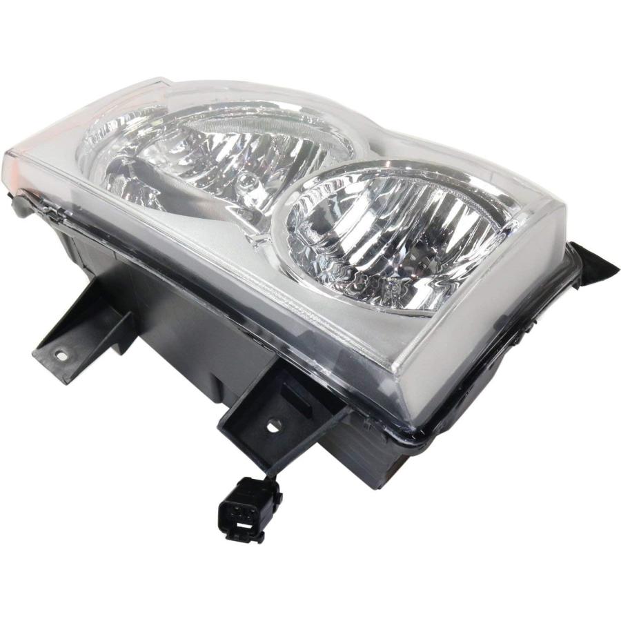 【並行輸入品】ヘッドライトセット 2005-2007 Jeep Grand Cherokee 左ドライバーと右助手席側ハロゲン電球付き　_4