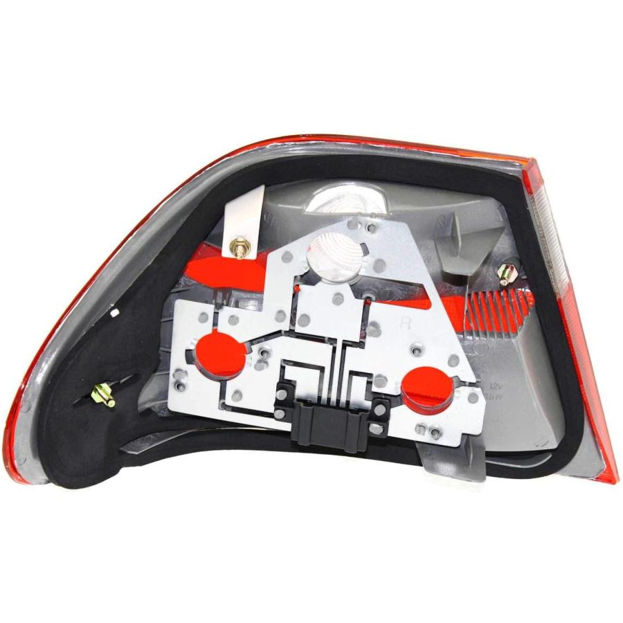【並行輸入品】Evan-Fischer EVA15672060338 テールライト 2000-2002 メルセデスベンツ E320用 ハロゲンクリア&