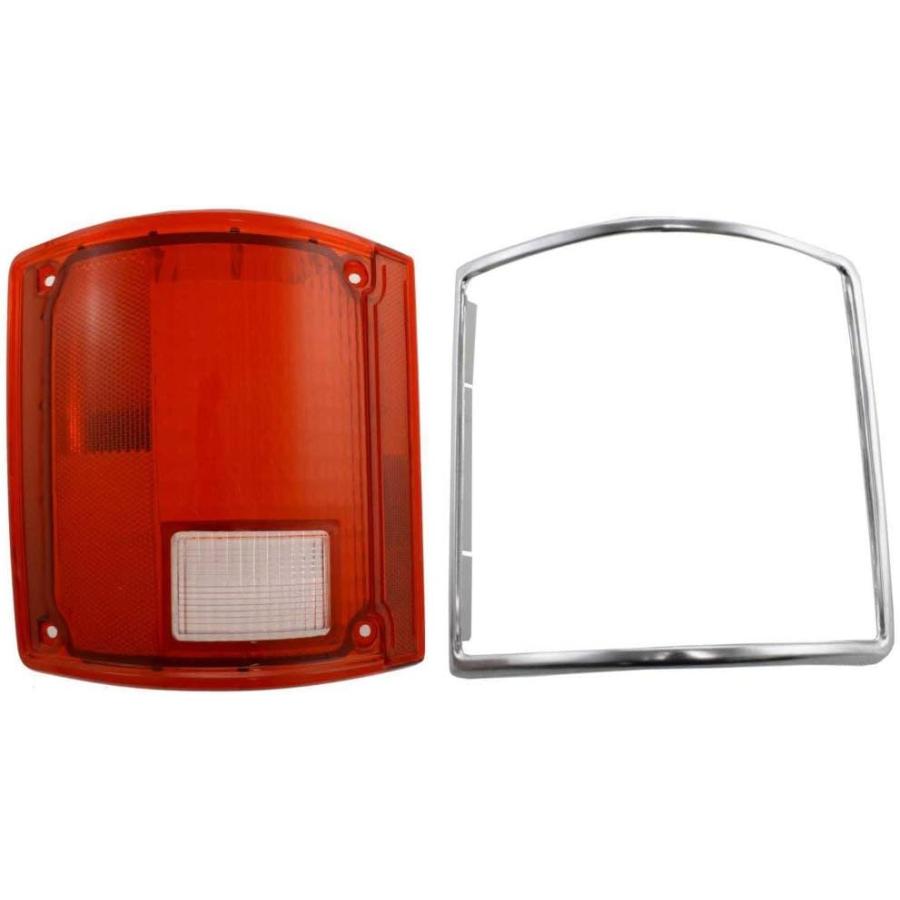 【並行輸入品】Evan-Fischer Tail Light Lens compatible with Chevrolet Suburban 73-9_1