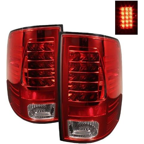 【並行輸入品】Xtune Euro LED Style Tail Light for Dodge Ram 1500 09-18 - 2500 3500の画像