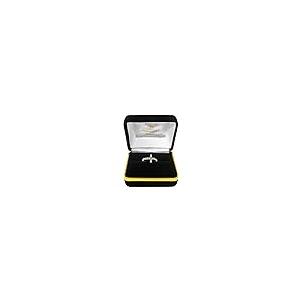 【並行輸入品】14Kイエローゴールド 本物のダイヤモンド クロスリング   サイズ11 Galaxy Gold GG 14k Yellow Goの画像