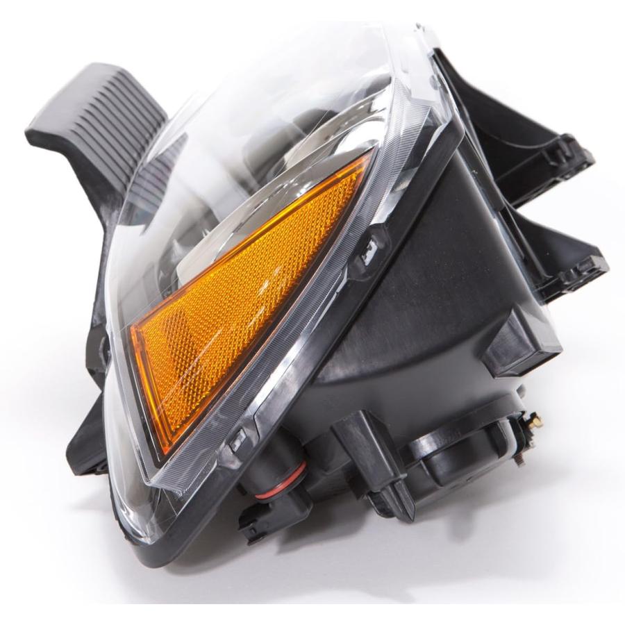 【並行輸入品】HEADLIGHTSDEPOT Black Housing Halogen Headlight Compatible With Dodg_4