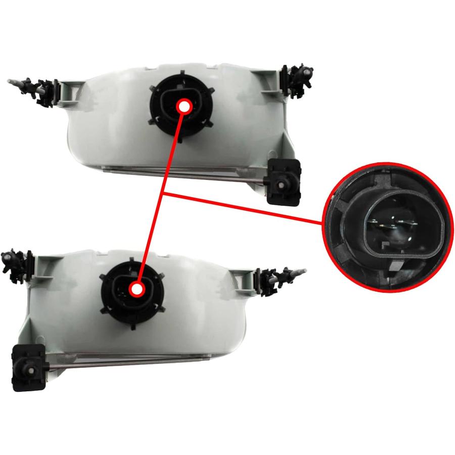 【並行輸入品】95 96 97 98 99 00 01 フォード エクスプローラー ヘッドライト ヘッドランプ コンポジット ハロゲン フロントヘッド_3
