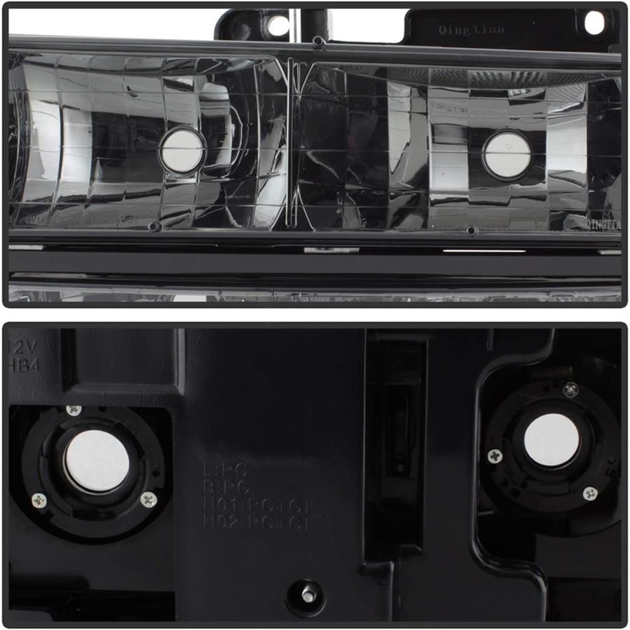 【並行輸入品】Spyder Auto クリスタルヘッドライト HD-JH-CCK88-AM-SM-SET　_2