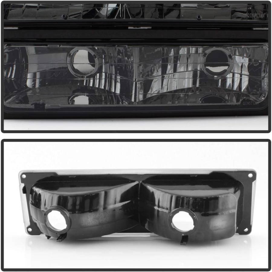 【並行輸入品】Spyder Auto クリスタルヘッドライト HD-JH-CCK88-AM-SM-SET　_3