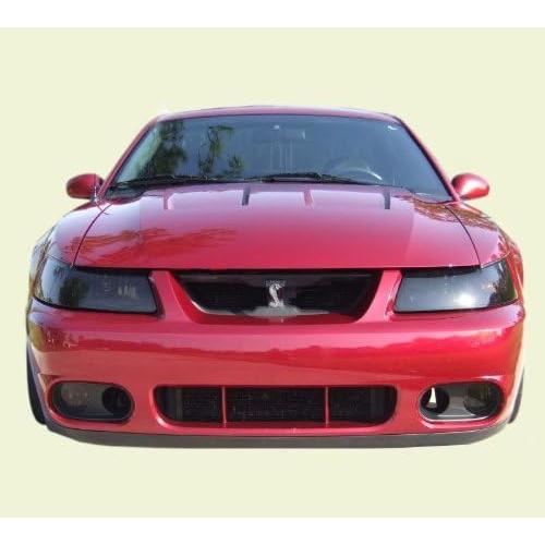 【並行輸入品】件名9   フォードムスタングコブラカット済みビニールオーバーレイヘッドライトPlus Tintキット( 2003 2004 )ダーク　_1