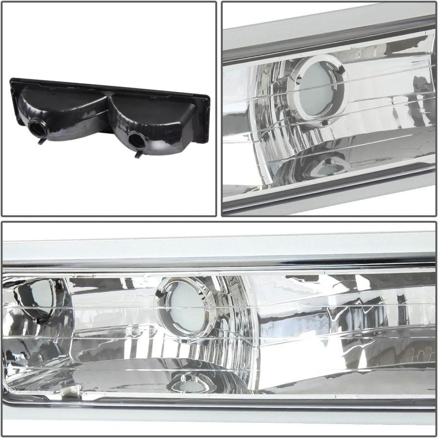 【並行輸入品】シボレー/GMC C/Kシリーズ バンパーライトランプ 電球付き ホワイト AD-BL-C10-CH　_1