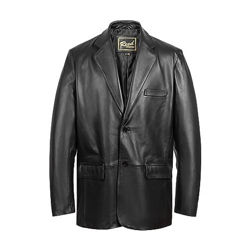 【並行輸入品】REED BLAZER US サイズ: Medium REED LEATHER BLAZER JACKET (IMPORTED)の画像