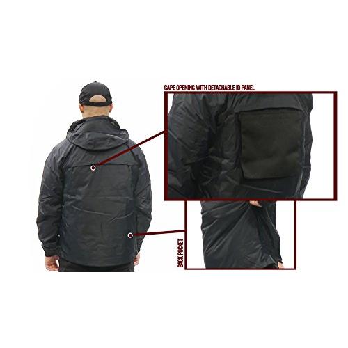 【並行輸入品】TRU SPEC メンズ H2O Proof 3 in 1 ジャケット ブラック L TRU SPEC Men's H2O Proの画像