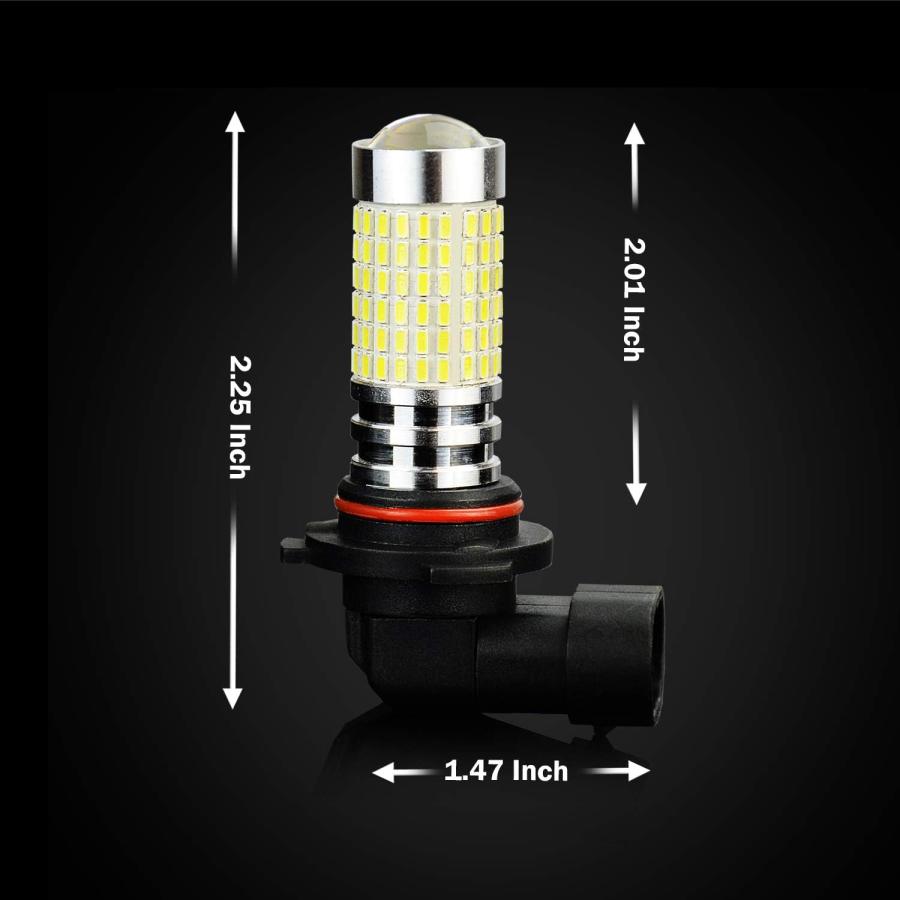 【並行輸入品】JDM ASTAR Bright White 144-EX Chips H10 9140 9145 9050 9155 LED Fogの画像