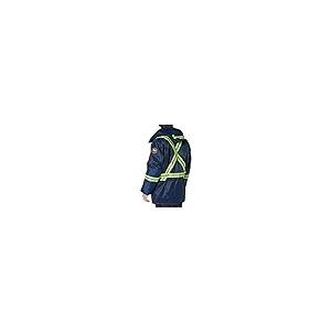 【並行輸入品】Helly Hansen作業着メンズWeyburn高い可視性パーカージャケット US サイズ: 3L カラー: ブルー Hellyの画像