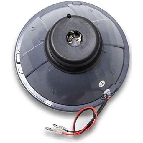 【並行輸入品】OCTANE LIGHTING 5-3/4インチ ホワイト LED ハロゲン 電球 ヘッドライト エンジェルアイ クリスタル クリアセッ_3