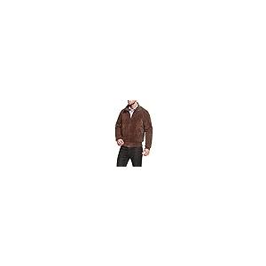 【並行輸入品】BGSD メンズ WWII スエード レザー ラグラン袖 ボンバージャケット ブラウン XLサイズ (インポート) Landingの画像