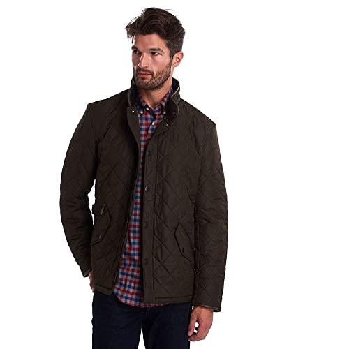 【並行輸入品】Barbour OUTERWEAR メンズ US サイズ: Large カラー: グリーン BARBOUR MEN'S POWELの画像