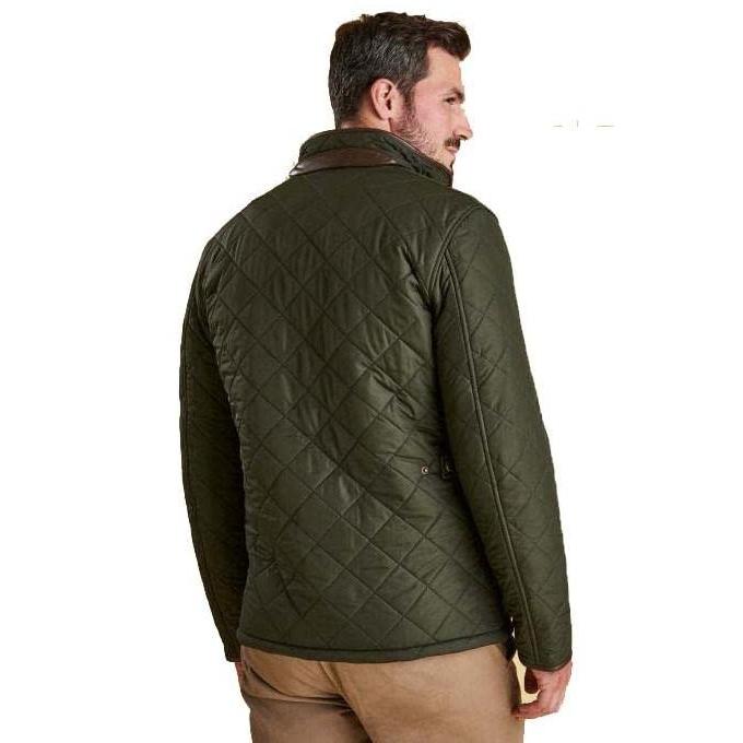 【並行輸入品】Barbour OUTERWEAR メンズ US サイズ: Large カラー: グリーン BARBOUR MEN'S POWELの画像