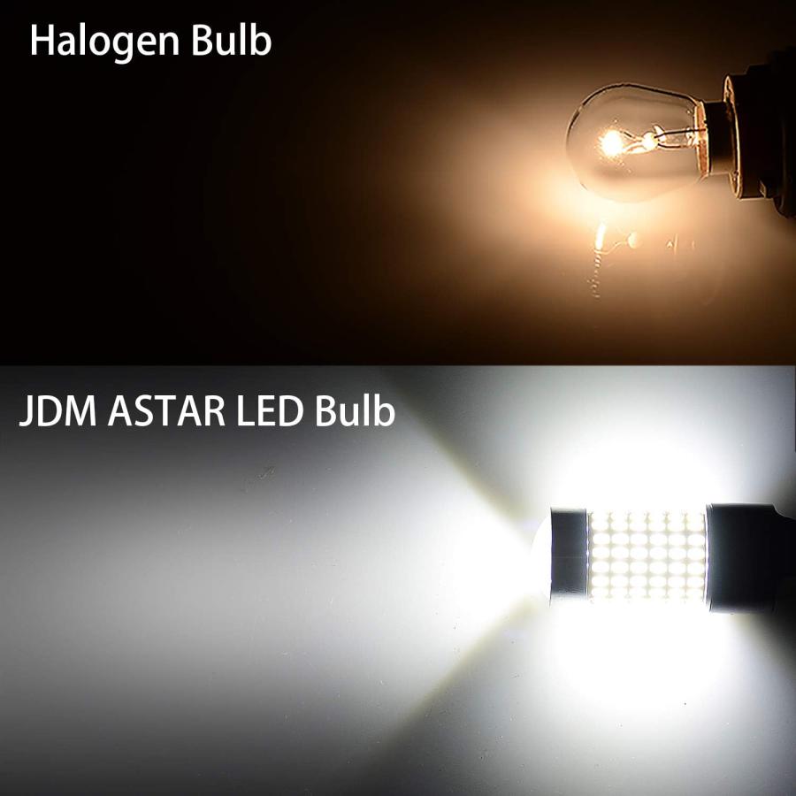【並行輸入品】JDM ASTAR 1200 Lumens Extremely Bright 144-EX Chipsets 7440 7441 744の画像